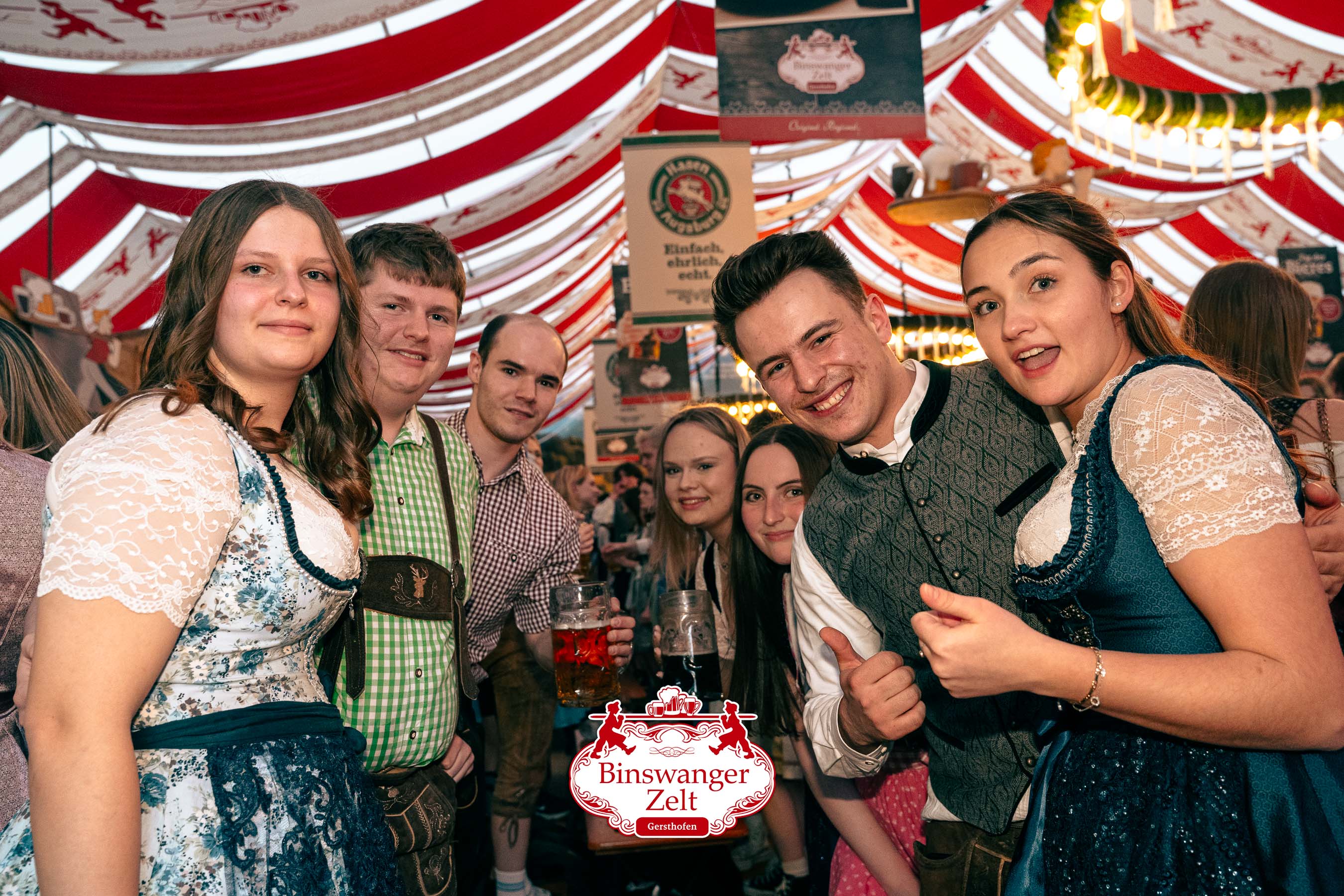 Gögginger Frühlingsfest 2024 - Binswanger Festzelt